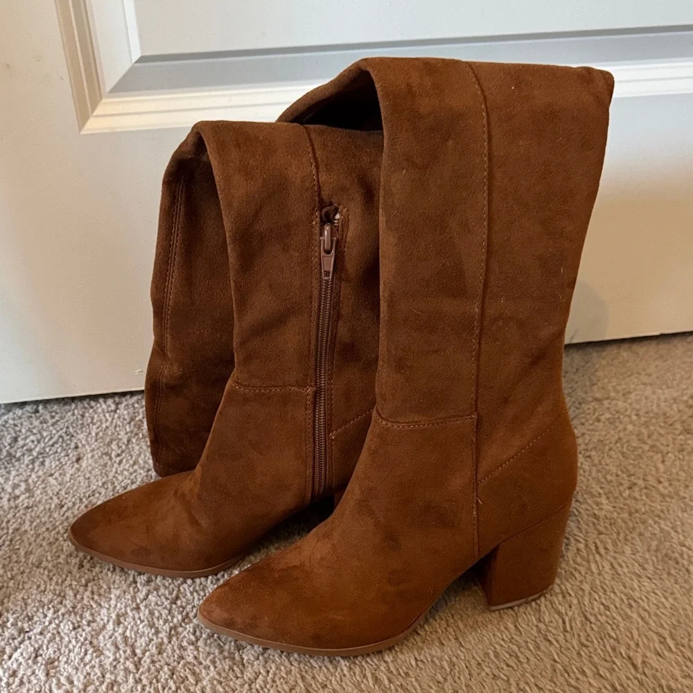 Brown Over-the-Knee jacey Boots